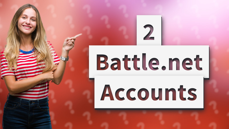 2 Battle.net Accounts