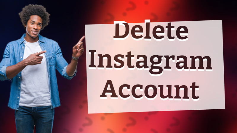 Delete Instagram Account