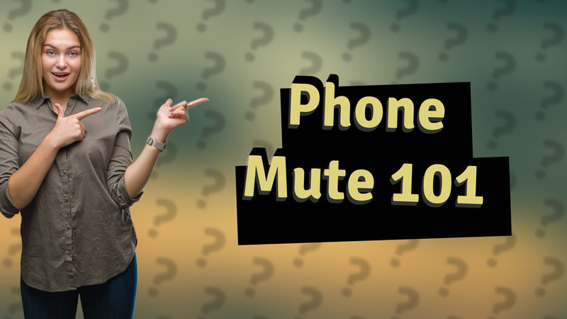 Phone Mute 101