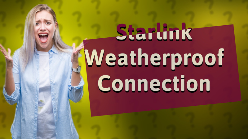 Starlink Weatherproof Connection