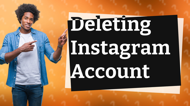 Deleting Instagram Account