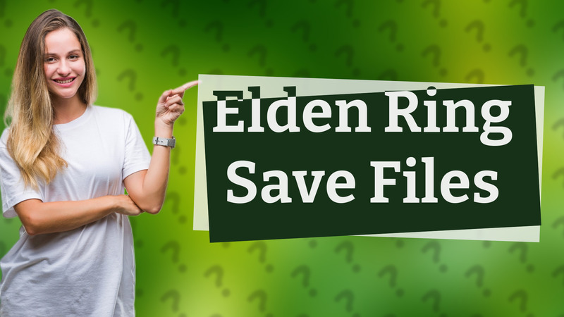 Elden Ring Save Files