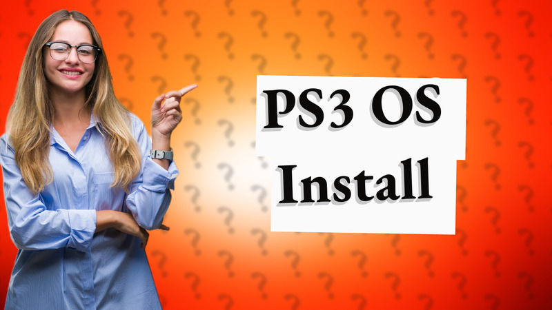 PS3 OS Install