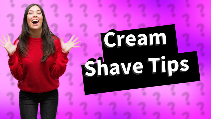 Cream Shave Tips