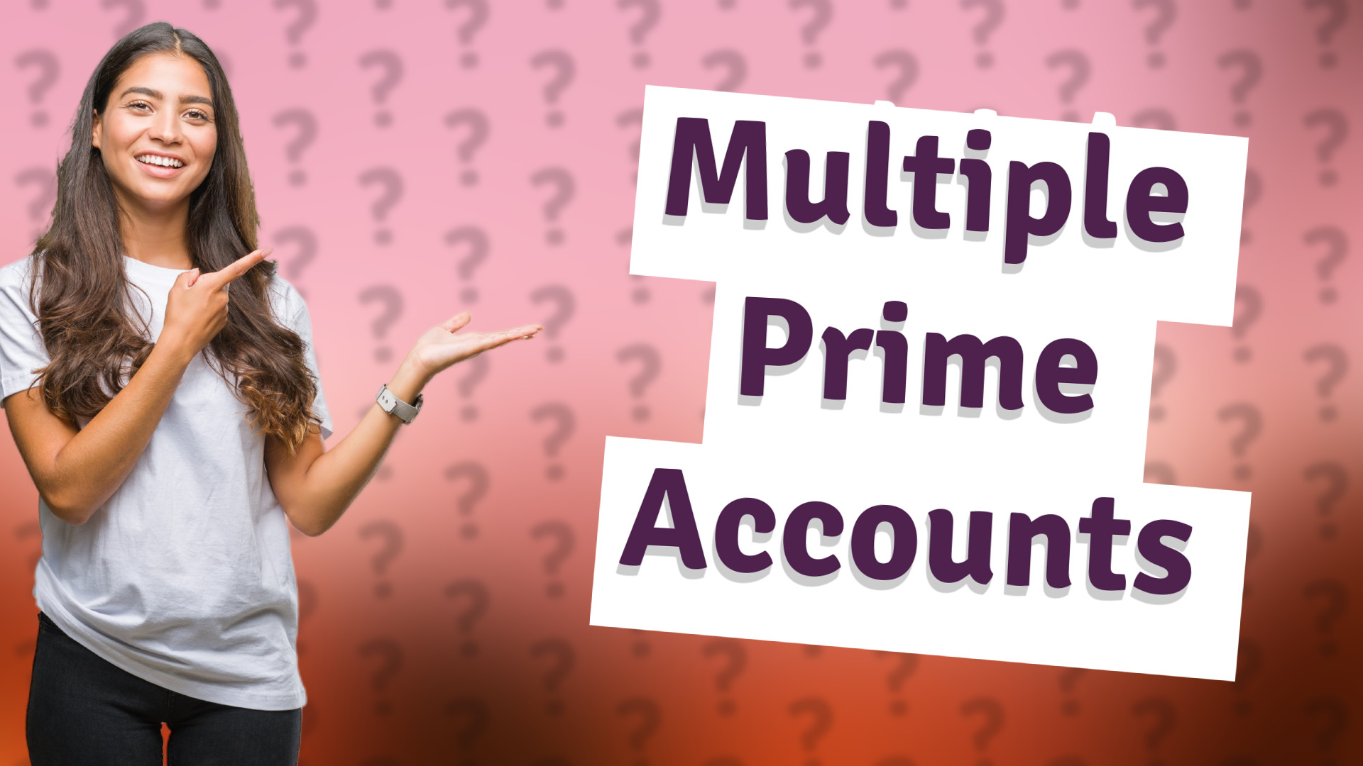 Multiple Prime Accounts