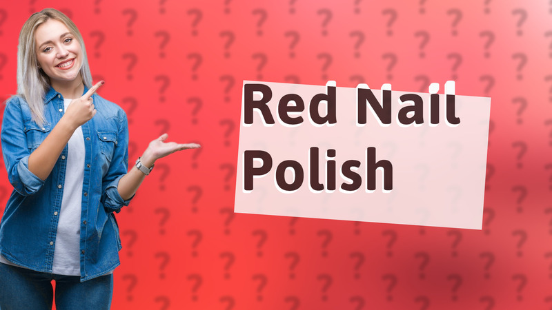 Red Nail Polish