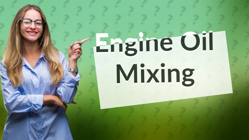 Engine Oil Mixing