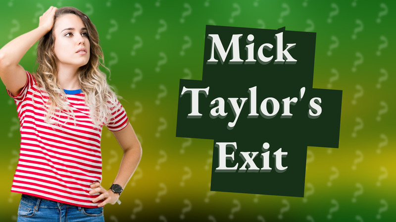 Mick Taylor's Exit