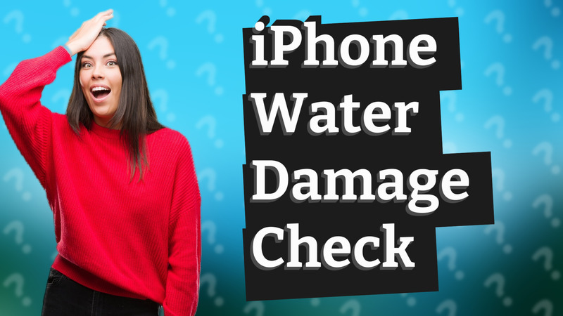 iPhone Water Damage Check