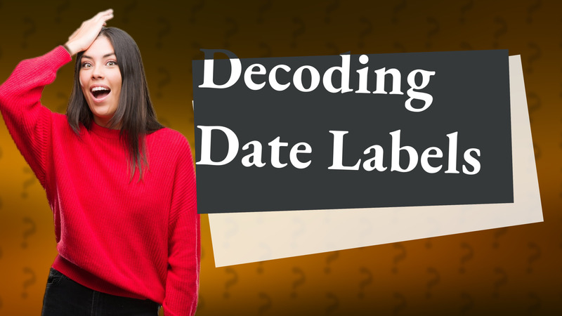 Decoding Date Labels