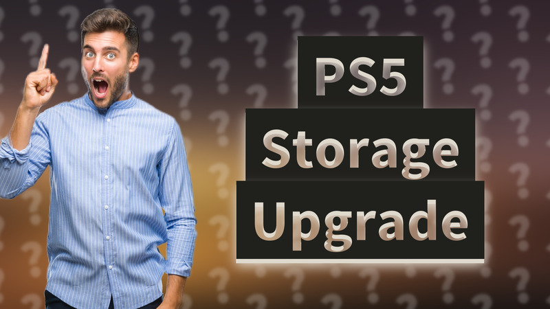 PS5 Storage Upgrade