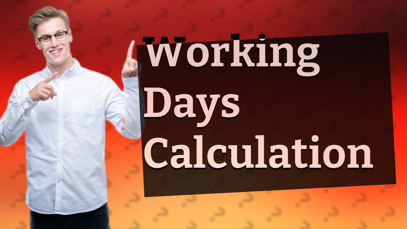Working Days Calculation