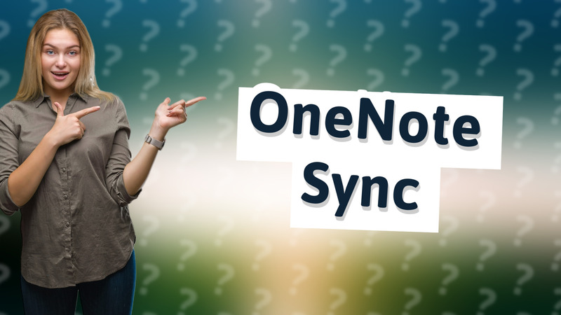 OneNote Sync