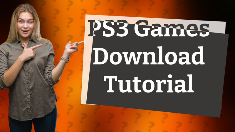 PS3 Games Download Tutorial