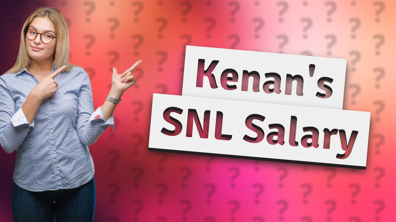 Kenan's SNL Salary
