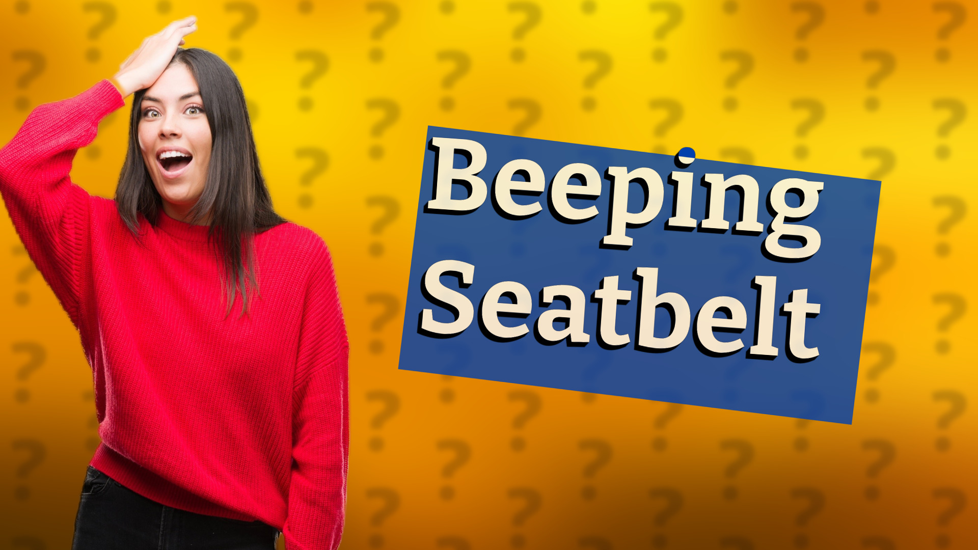 Beeping Seatbelt