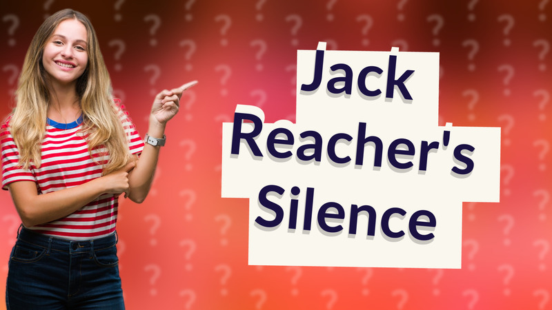 Jack Reacher's Silence