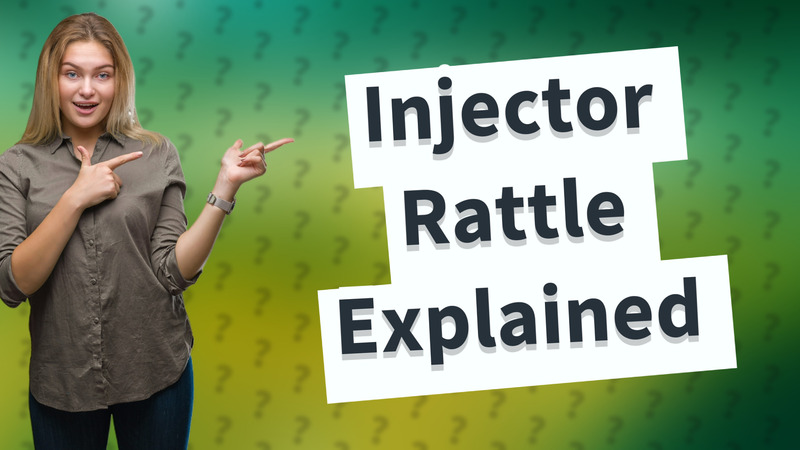 Injector Rattle Explained