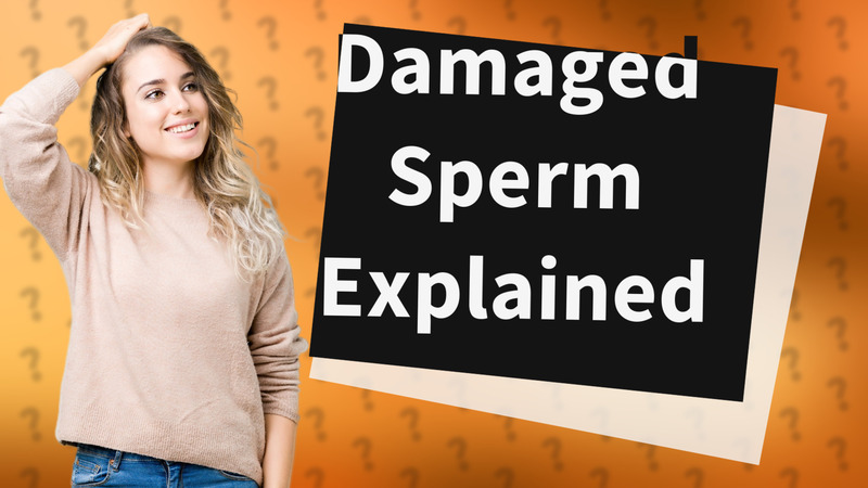 Damaged Sperm Explained
