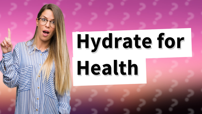 Hydrate for Health