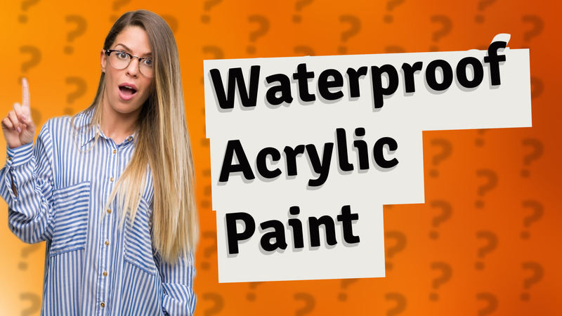 Waterproof Acrylic Paint