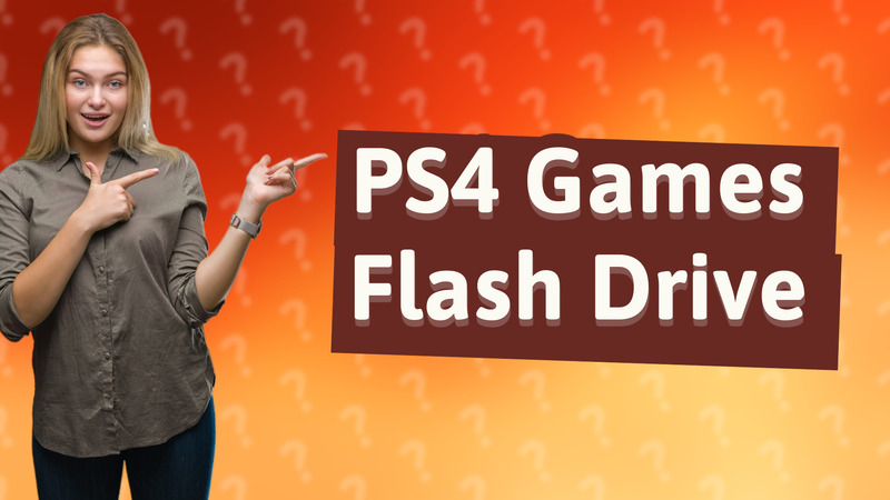 PS4 Games Flash Drive