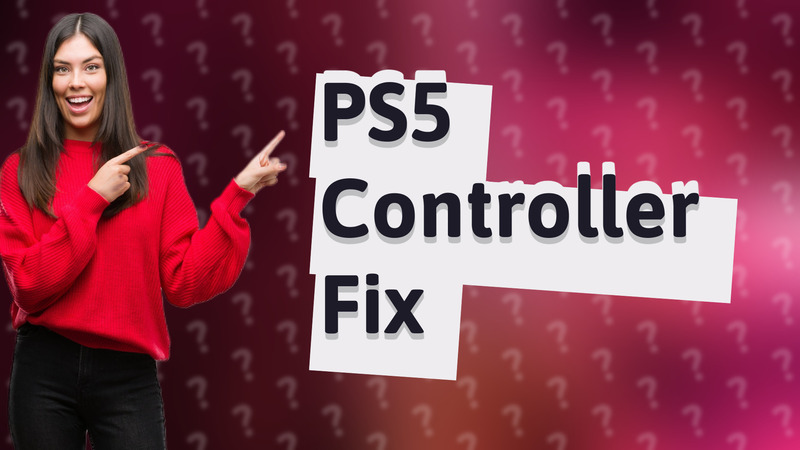 PS5 Controller Fix