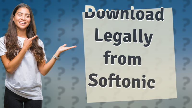 Download Legally from Softonic