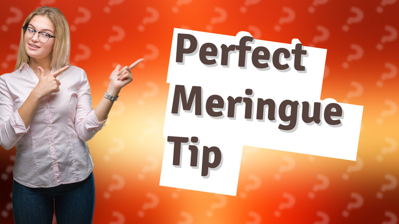 Perfect Meringue Tip