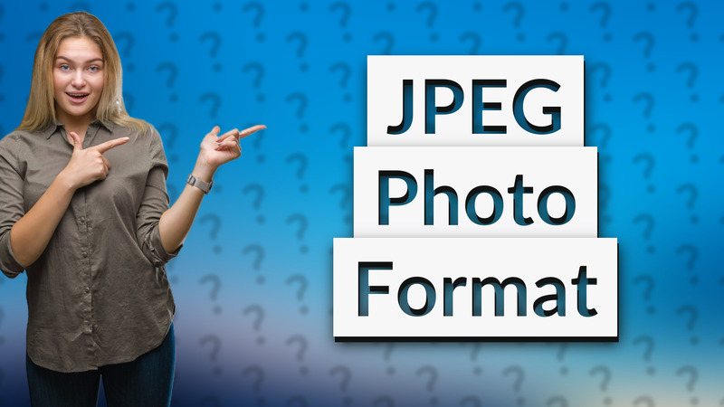 JPEG Photo Format
