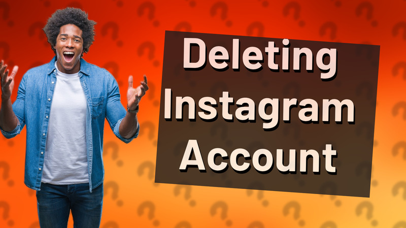 Deleting Instagram Account