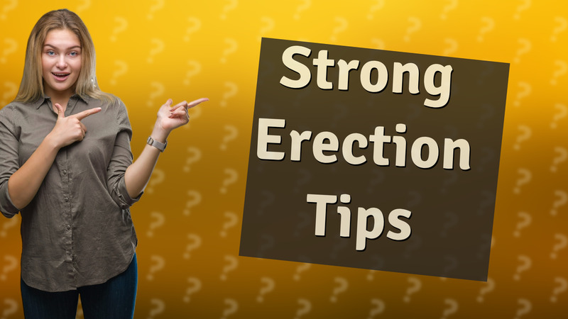 Strong Erection Tips