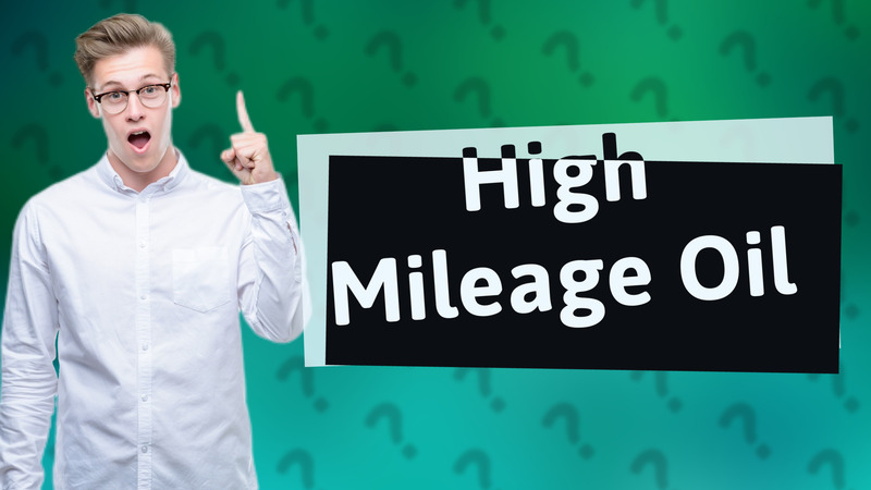 High Mileage Oil