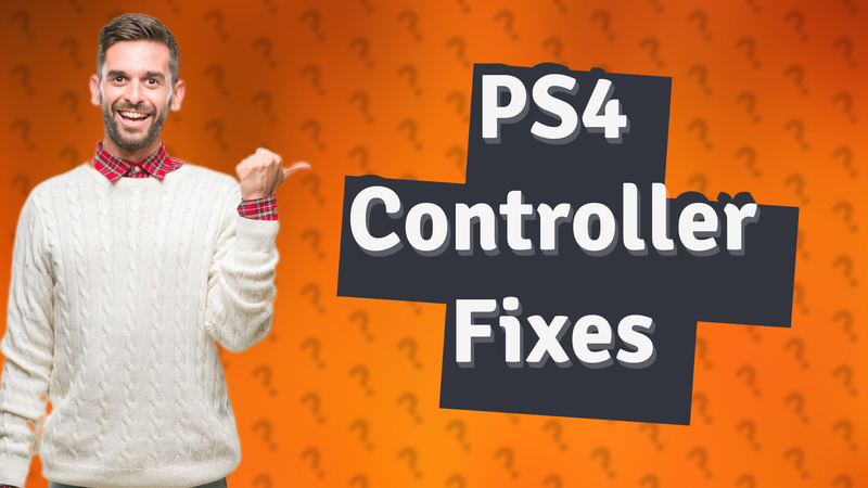 PS4 Controller Fixes