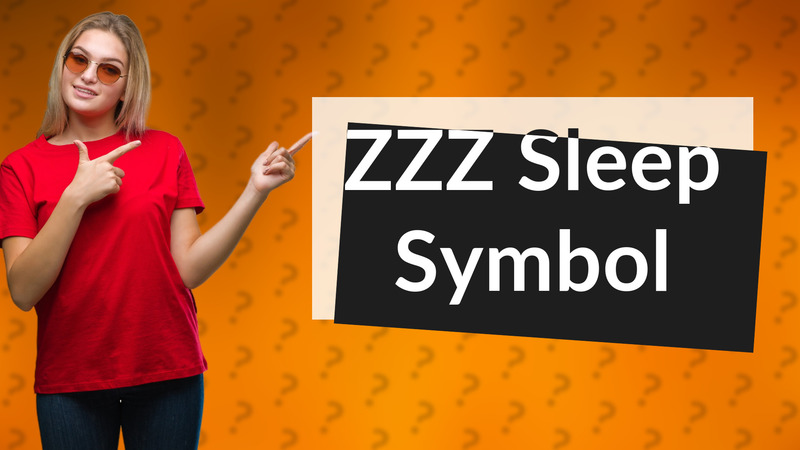ZZZ Sleep Symbol