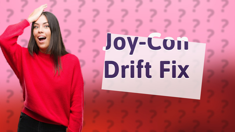 Joy-Con Drift Fix