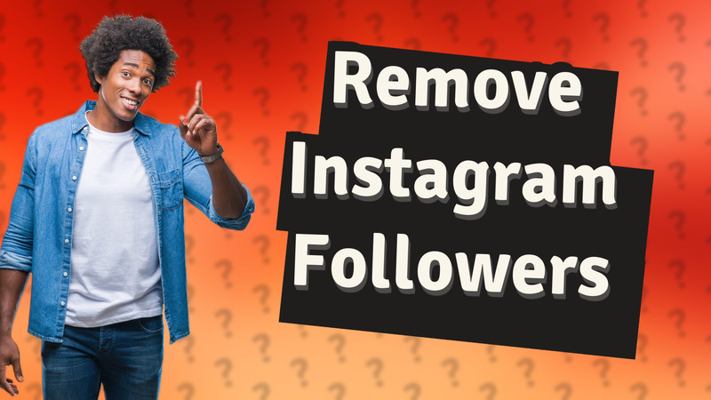 Remove Instagram Followers