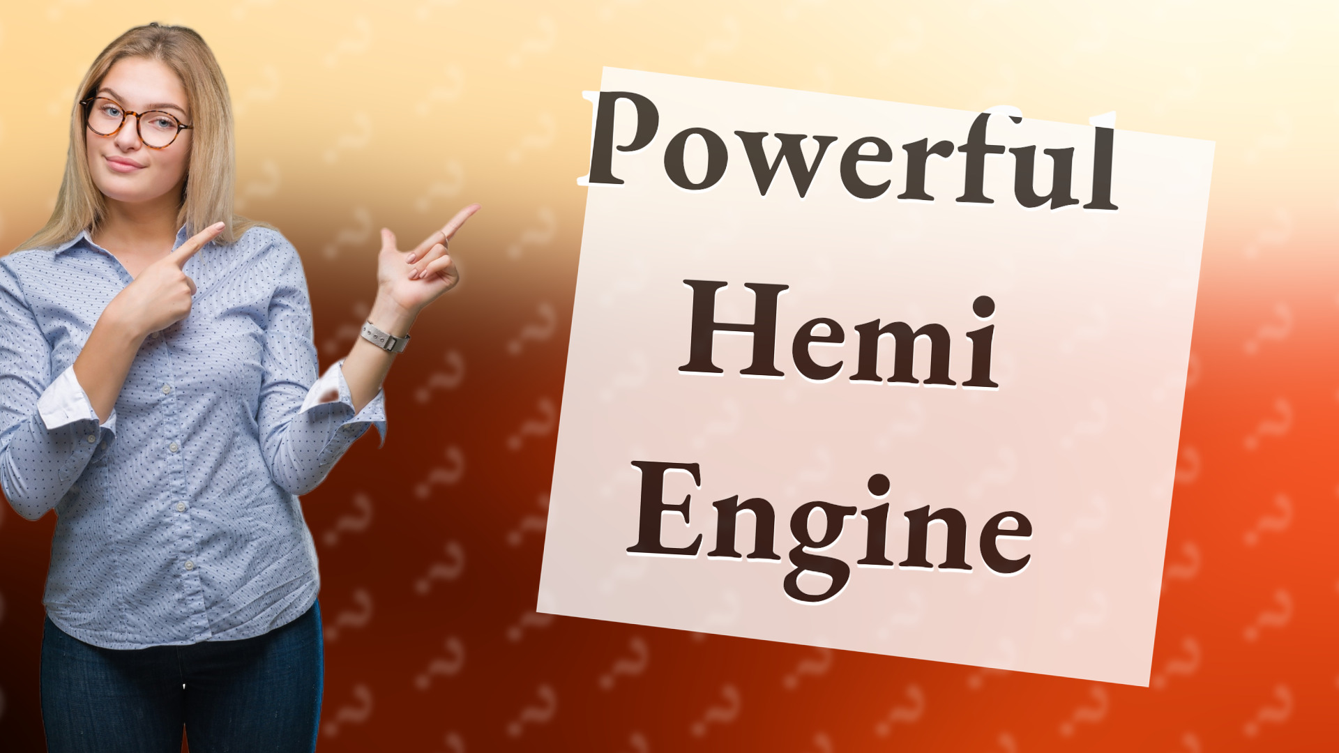 Powerful Hemi Engine