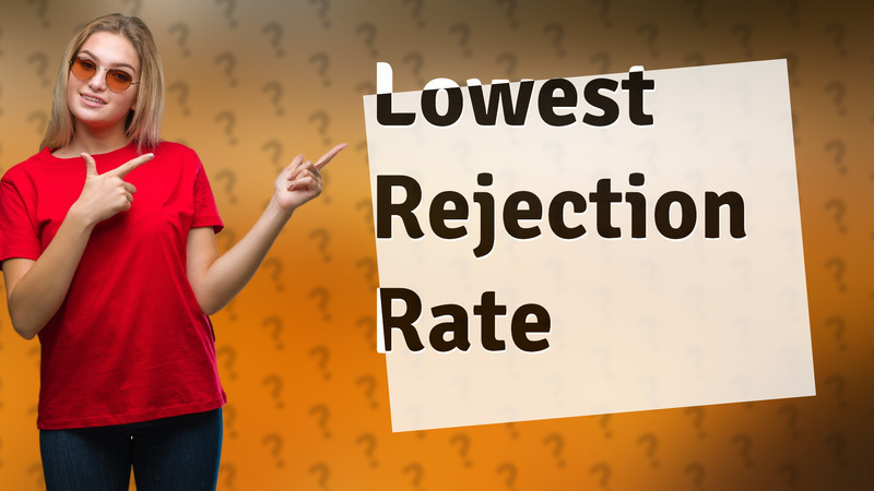 Lowest Rejection Rate