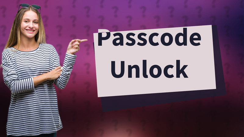 Passcode Unlock