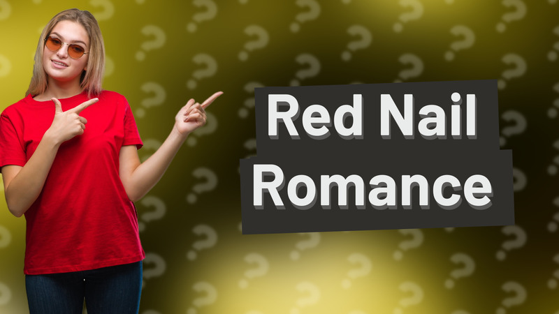 Red Nail Romance