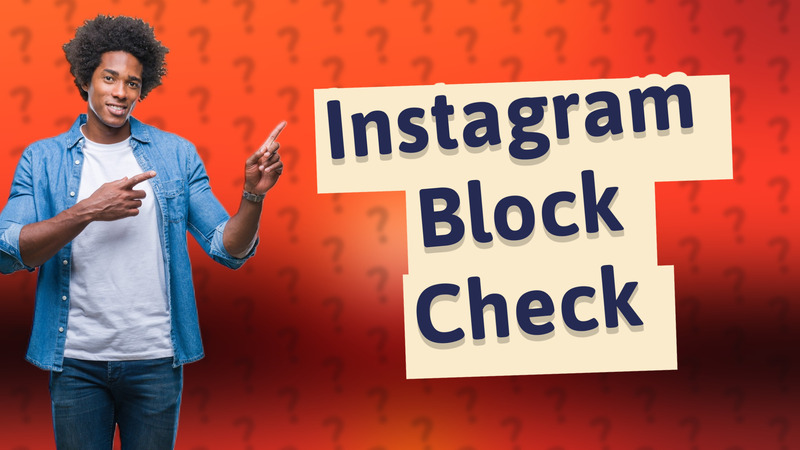 Instagram Block Check