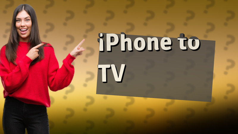 iPhone to TV