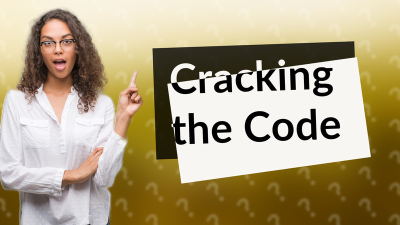 Cracking the Code