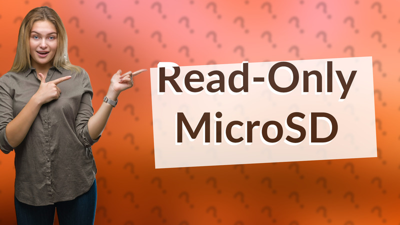 Read-Only MicroSD