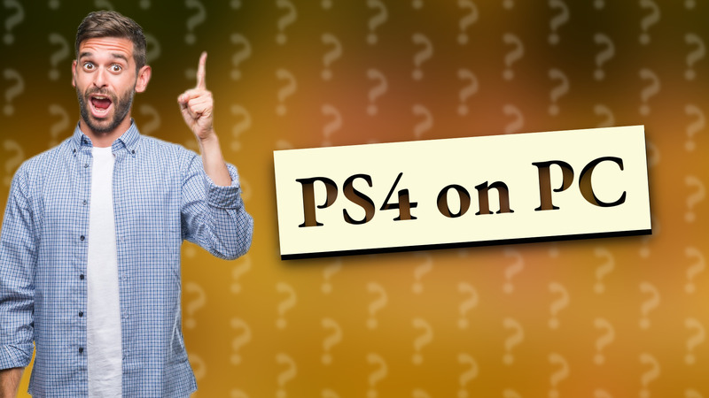 PS4 on PC
