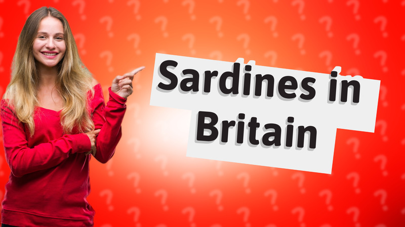 Sardines in Britain