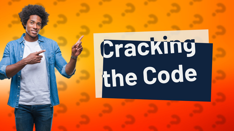 Cracking the Code