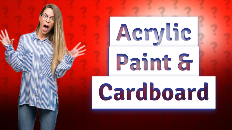 Acrylic Paint & Cardboard