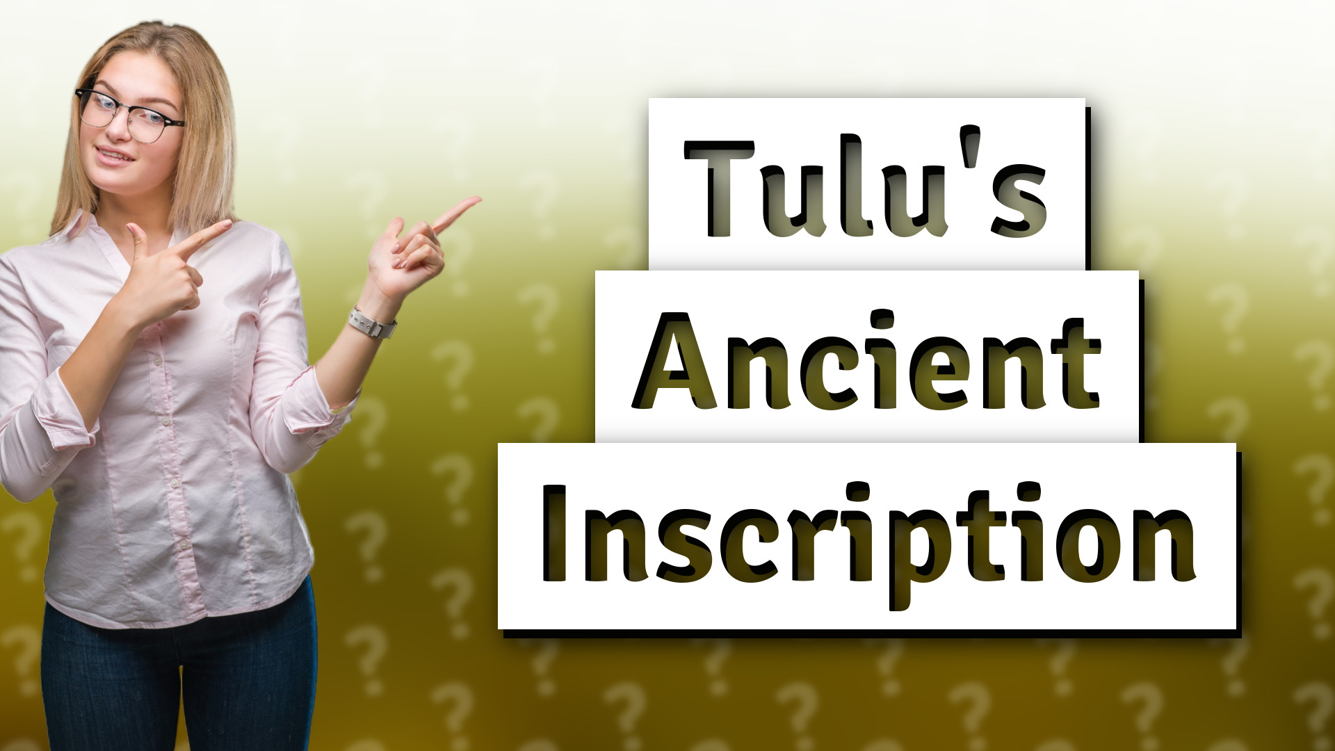 Tulu's Ancient Inscription